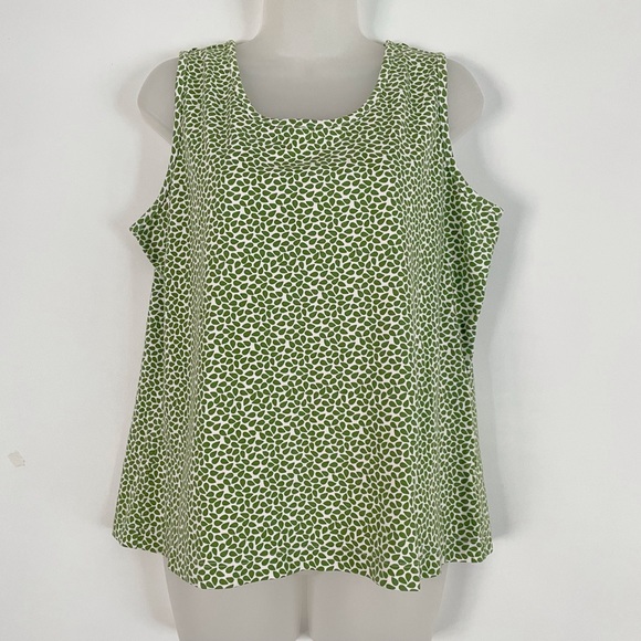 Land’s End Green Tank Top